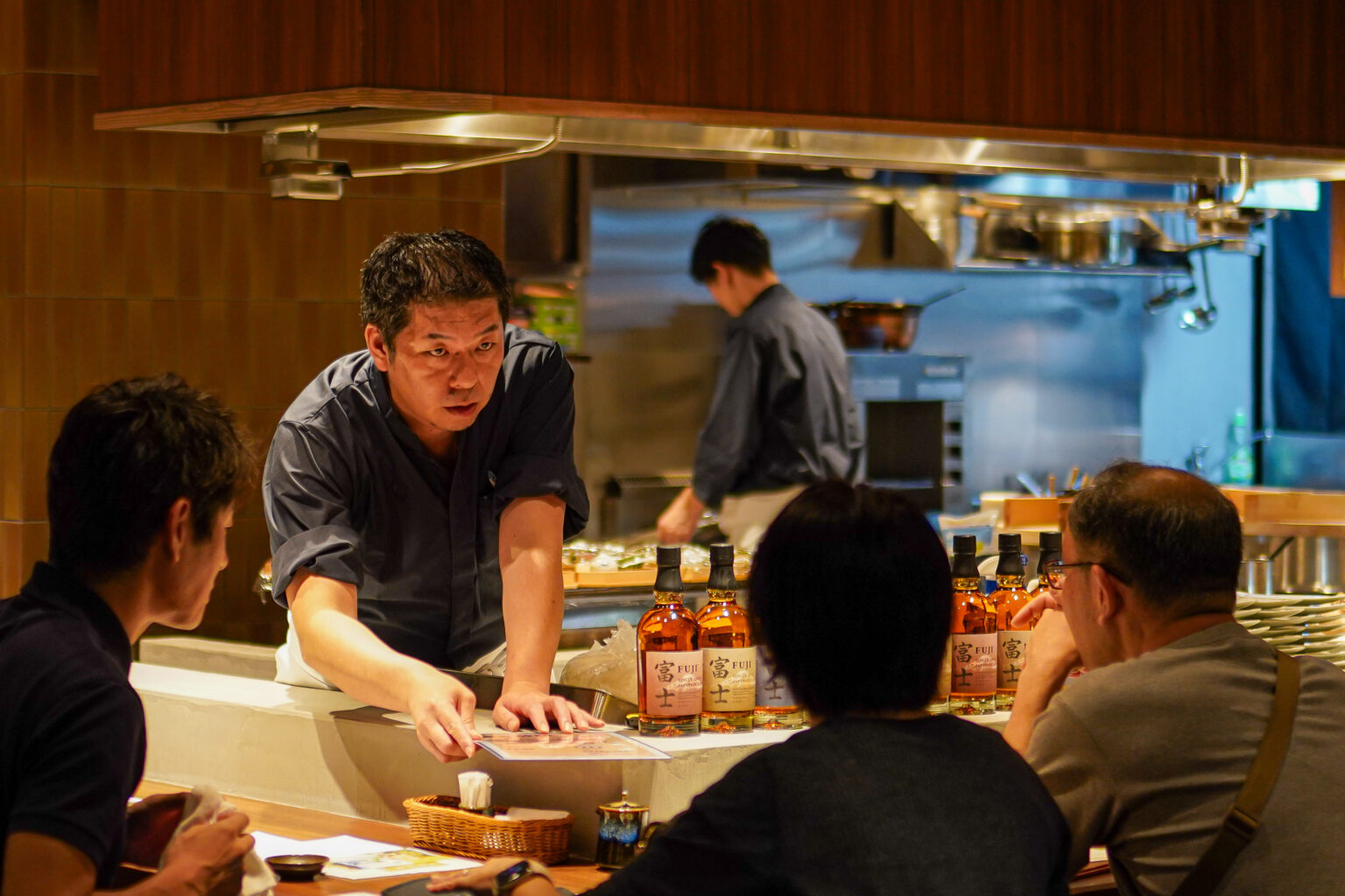 料理人と参加者が語り合う場